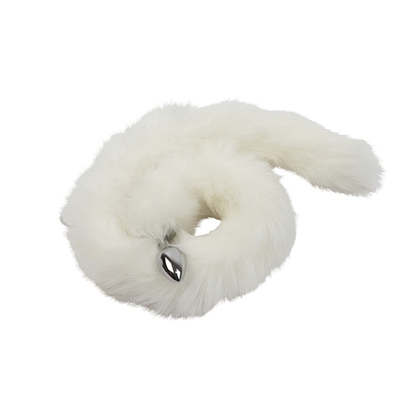 ＜ＳＭ　ＶＩＰ＞ロングテールアナルプラグ　８０ｃｍ　（白）