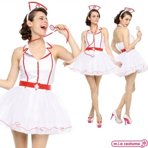 アデルナース（アメリカンフリルナース服）　フリーサイズ